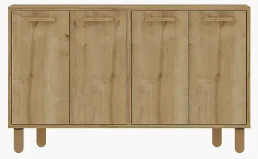 Мебел за Антре с Шкаф за Обувки Кафяв 120x30x73εκ.