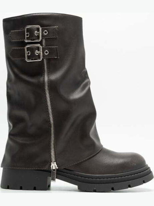 Damenstiefel Braun
