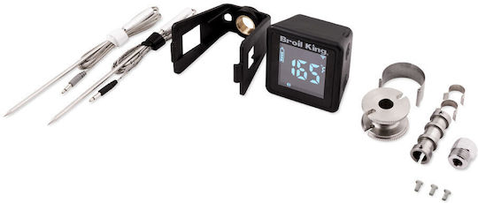 Broil King Kabelloses Digitales Lebensmittelthermometer BBQ mit Sonde und Bluetooth