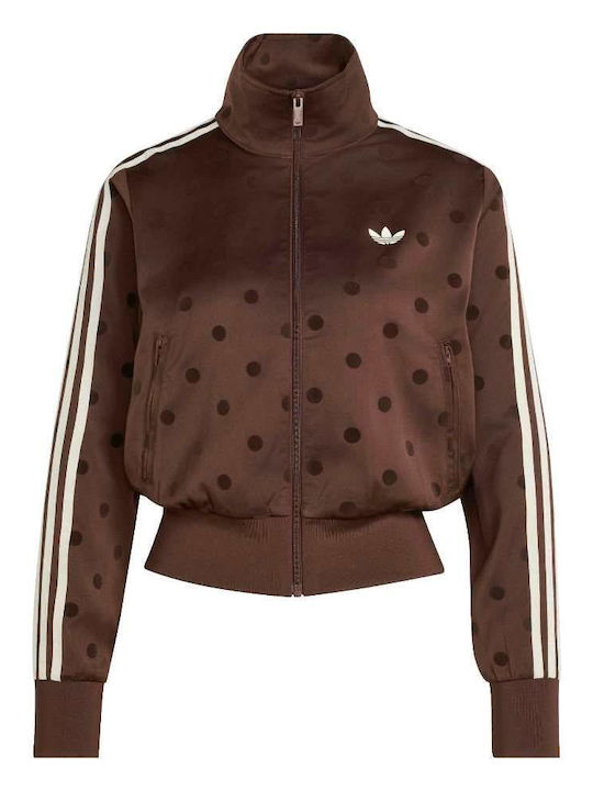 Γυναικείο Track Jacket Καφέ
