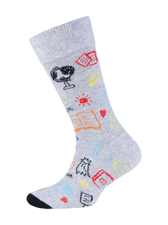 Camano Kids' Socks Light Grey 5 Pairs Camano Kids' Socks Light Grey 5 Pairs