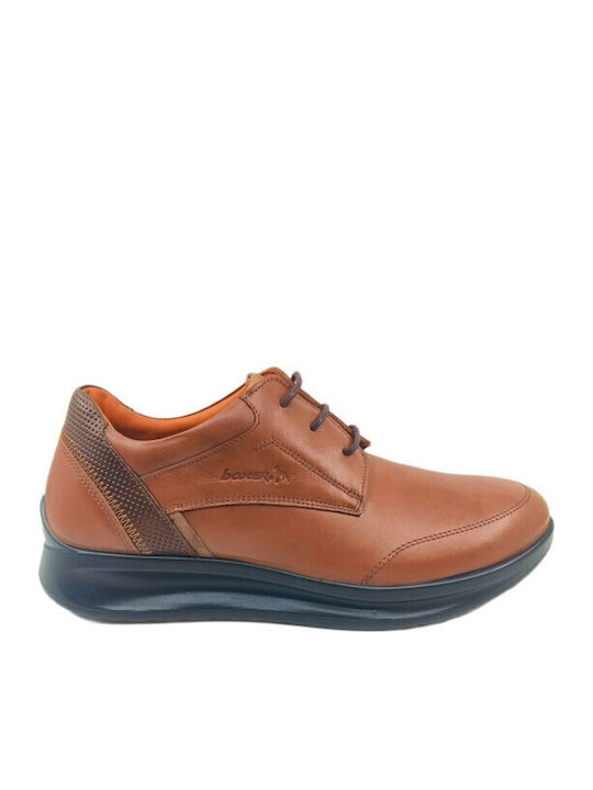 Damen Freizeitschuhe Leder Anatomic Braun