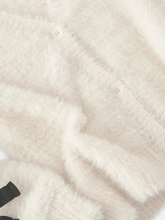 Kinder-Strickjacke Beige