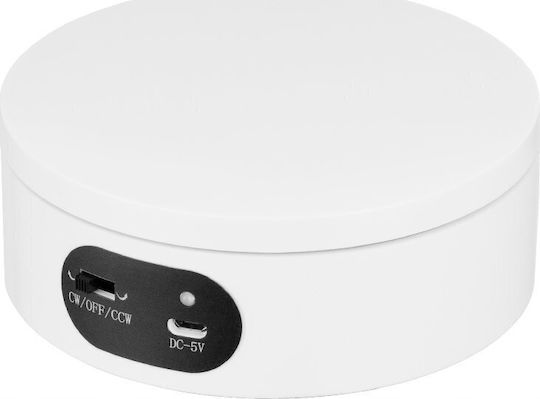 Freepower Drehbare Basis 360° 12x4,5cm Weiß Ohne Geschwindigkeitsregelung