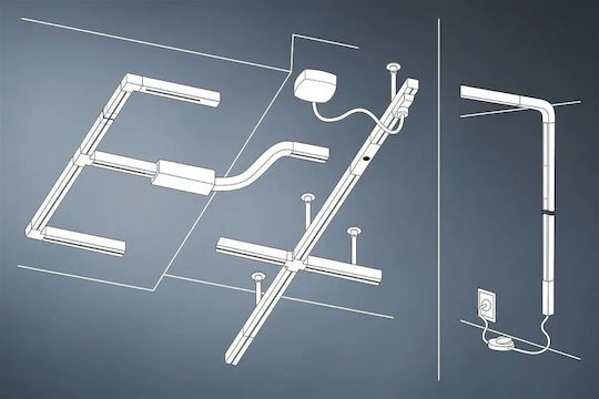 Paulmann LED Топло Бяло Спот В Черен Цвят
