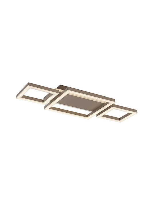 Rabalux Smart Deckenleuchte montieren Grau mit Integrierter LED Rabalux Smart Deckenleuchte montieren Grau mit Integrierter LED