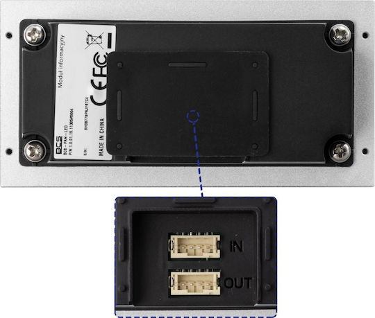 Bcs Αρθρωτό Ενημερωτικό Πάνελ Bcs-pan-led Bcs Line