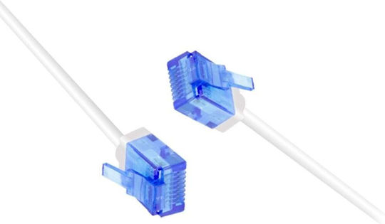 LogiLink U/UTP Cat.6a (Gigabit) Ethernet Network Cable 0.15m White