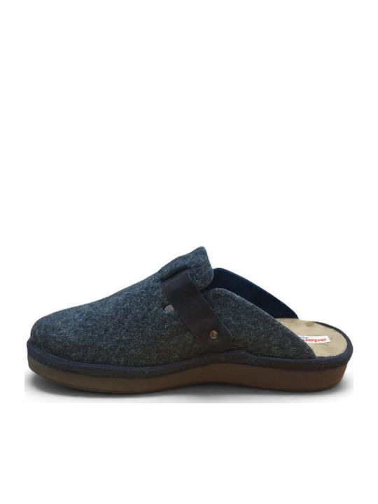 Men's Blue Slippers