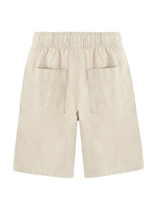 Kids Shorts Bermudas Fabric Beige