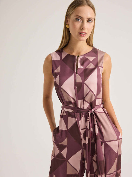 Women's One-piece Jumpsuit Purple