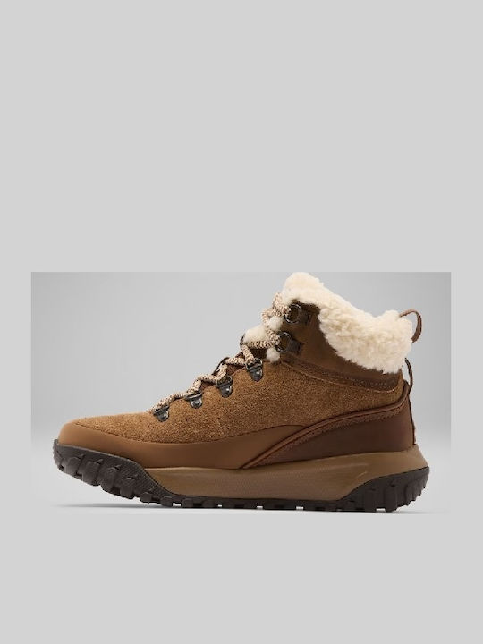 Columbia Burnsider Women's Hiking Boots Waterproof Brown