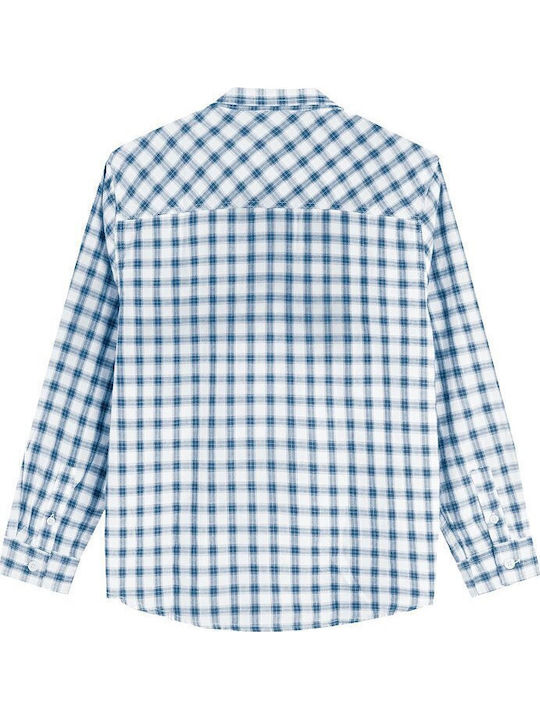Kids Long-Sleeved Shirt Blue