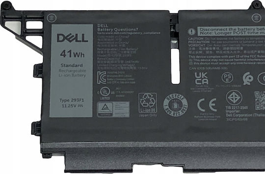 Dell Byd Byd Съвместима Батерия за Dell Latitude / Precision Dell Btry,pri,41whr,3c,lith,byd с 3467mAh