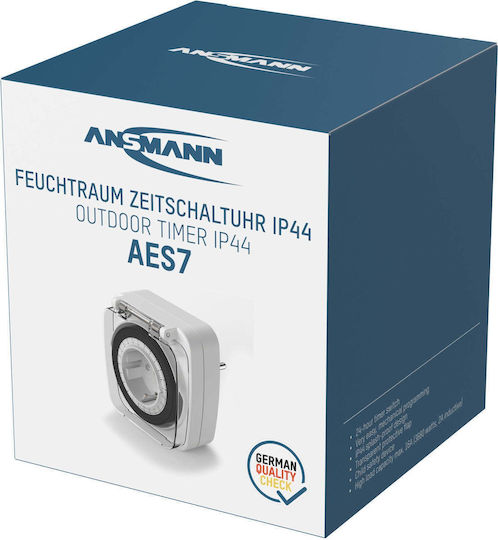 Ansmann Mechanischer Zeitschaltsteckdosen Täglicher