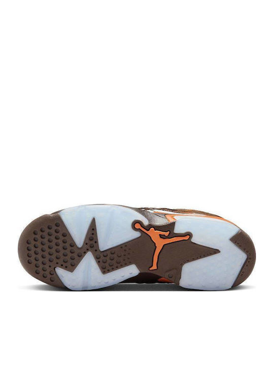 Jumpman Mvp Kids Sports Shoes Basketball Brown