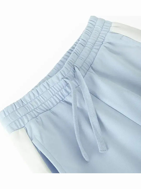 Kids Tracksuit Pants With Top Blue