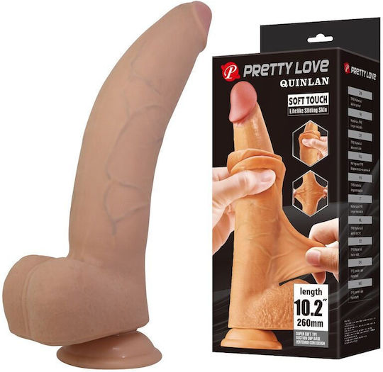 Pretty Love Realistisches Dildo mit Saugnapf Flesh