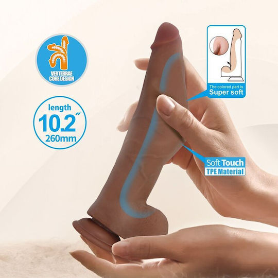 Pretty Love Realistisches Dildo mit Saugnapf Braun