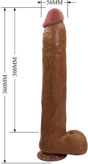 Pretty Love Realistisches Dildo mit Saugnapf Braun