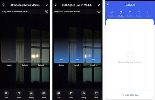 Tuya Intelligenter Schalter Wi-Fi 3.3A