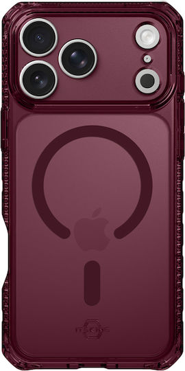Case Itskins Hybrid Clear Magsafe Plum Iphone 18 Pro Max/17 Pro Max