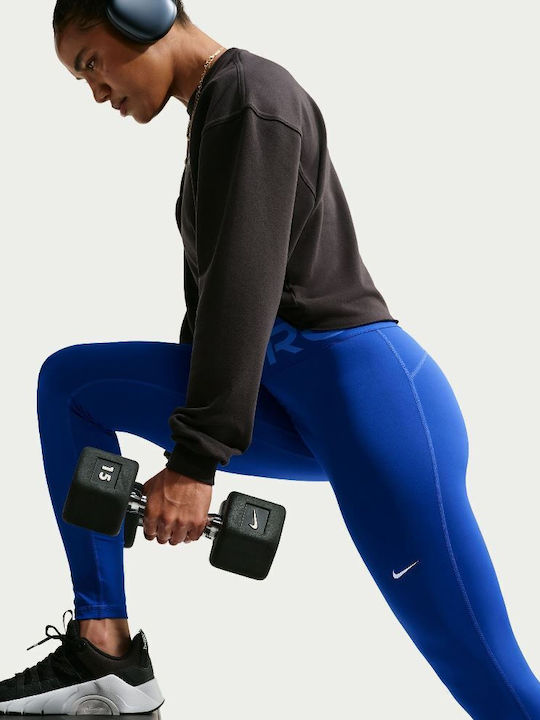 Nike Dri-FIT Pro Dri-Fit Training Colanți Albaștri