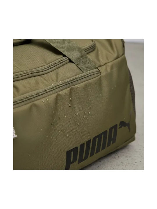 PUMA Fundamentals Shoulder Bag for Gym Green