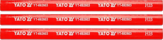 Yato Маркери Перманентни Черни Yt-692603 5 Бройки