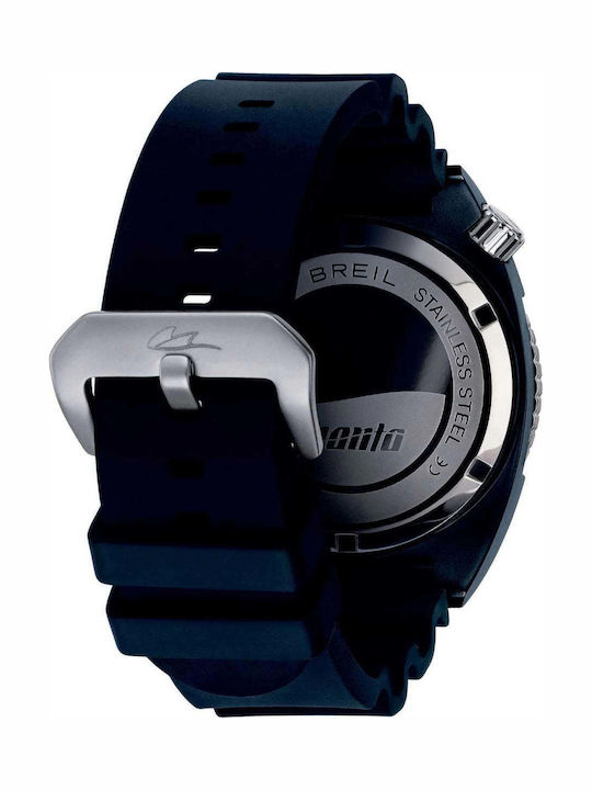 Breil Men's Battery Watch With Blue Metal Bracelet