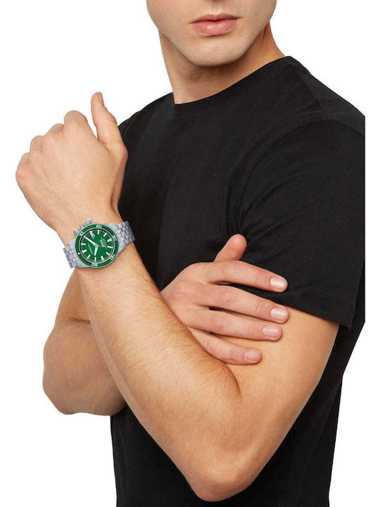 Breil Men's Automatic Watch With Silver Steel Bracelet