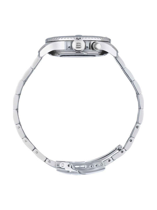 Breil Men's Automatic Watch With Silver Steel Bracelet