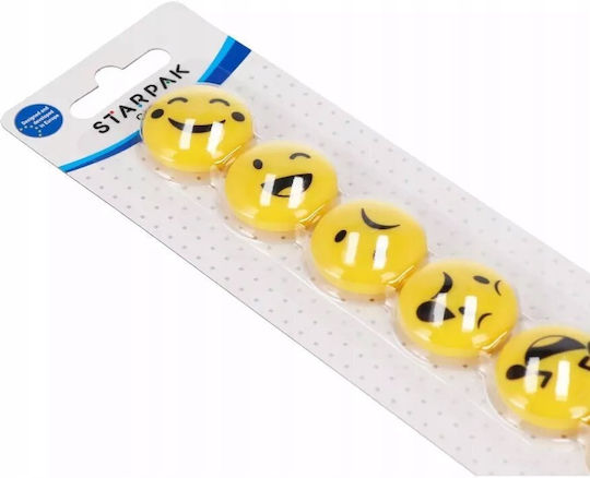Starpak Μαγνητάκια Συλλεκτικά Mix Emot3 30mm Συσκευασία 6 Τεμαχίων Stk B C24 144