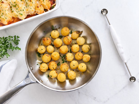 Svim Double Round Stainless Steel Spoon