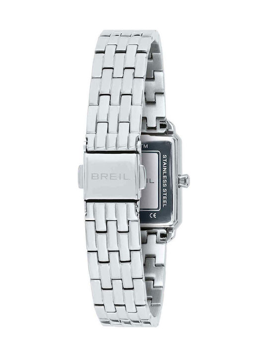 Breil Men's Battery Watch With Silver Steel Bracelet
