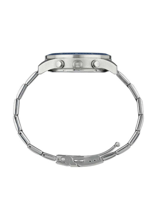 Breil Men's Chronograph Battery Watch With Silver Steel Bracelet
