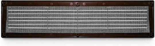 Awenta Lüftungsgitter 11x46cm Rechtecke
