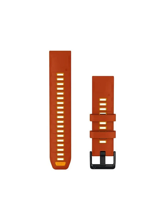 Garmin Watch Bands Quickfit 22mm Autumn Orange Spark Orange Black 010-14507-03 Garmin Watch Bands Quickfit 22mm Autumn Orange Spark Orange Black 010-14507-03