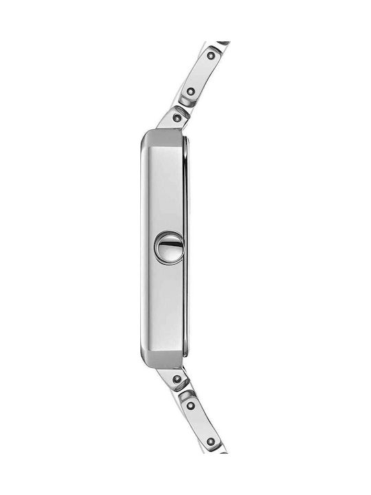 Bering Time Damenuhr Batterie mit Silber rostfreiem Stahlarmband