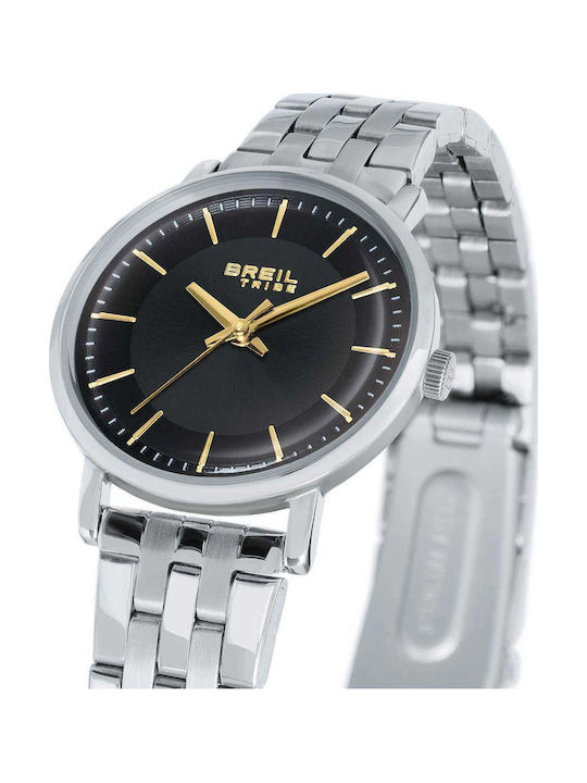 Breil Women's Watch Battery with Silver Stainless Steel Bracelet