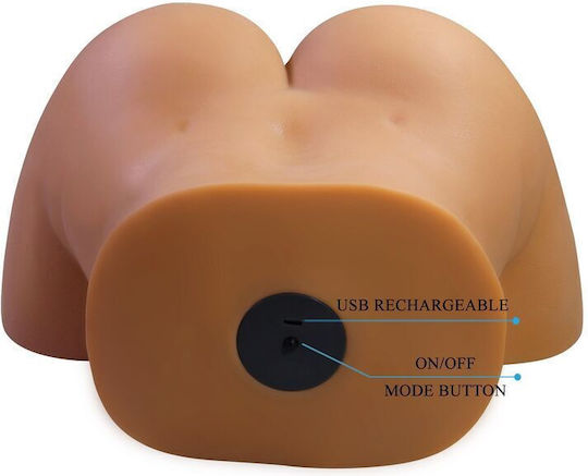 Crazy Bull Realistische Masturbator mit Vibration D-246058