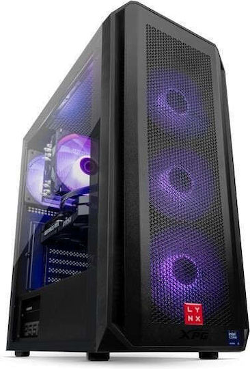 Lynx Challenger Гейминг Настолен компютър (Ultra 5-225F/16GB DDR4/1.0TB SSD/GeForce RTX 5060 Ti/W11 Home)