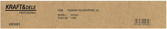 Suporturi telescopice 115-290cm 2 buc Kd3083