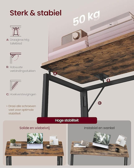 Computer Office Wooden 80x40cm
