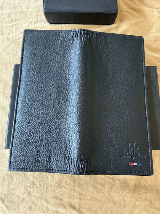 Leder Herrenbrieftasche Schwarz