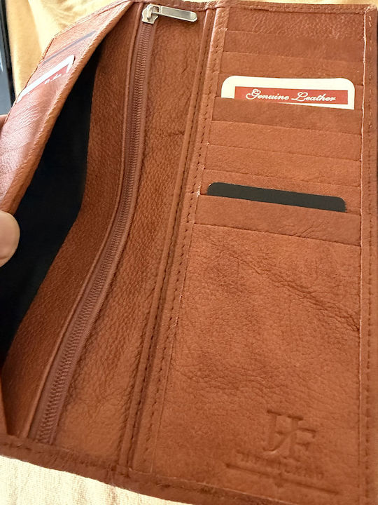 Leder Herrenbrieftasche Braun