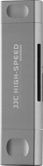 JJC Kartenleser Speicherkarte Kartenleser JJC CR-UCL1 Graue SD microSD