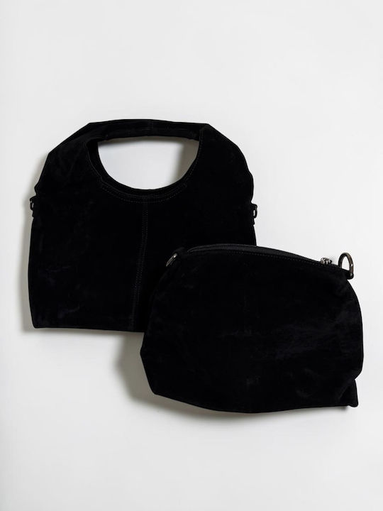 Women's Suede Bag Black