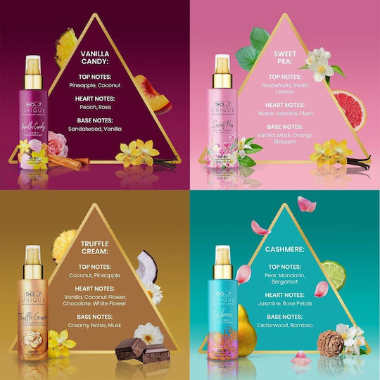 Grace Cole Σετ με Body Mist 4τμχ