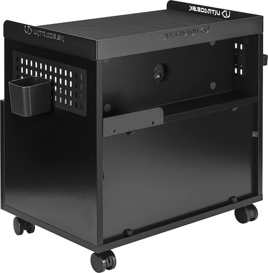 Ντουλάπι Γραφείου Μεταλλικό Μαύρο 60x49.5x29cm